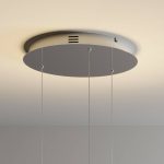 LED-pendellampe Lyani, 3 ringer, høyde forskjellig