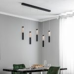 Lucande Danson LED-pendellampe, 5 lyskilder