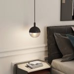 Lucande Dustian pendellampe, glasskule