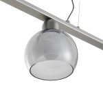 Lucande Kaiya hengelampe, 3 lysk, Ø14cm, avlang
