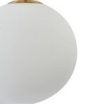 Lucande LED hengelampe Joran, 1 lyskilde, hvit, glass