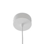 Lucande LED-pendel Faelinor, hvit, aluminium, Ø 35 cm
