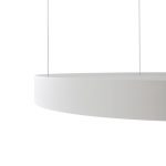 Lucande LED-pendel Philine, 60 cm, hvit, jern