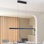 Lucande LED-pendel Philine, 60 cm, hvit, jern