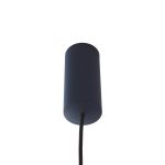 Lucande LED-pendel Plarion, blå, aluminium, Ø 9 cm