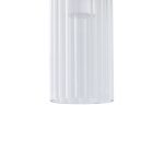 Lucande LED-taklampe Korvitha, 5-lys, grå, glass