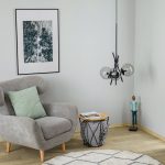 Lucande Sotiana hengelampe, 3-lys, rund, svart
