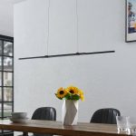 Lucande Tarium LED-hengelampe av aluminium