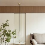 Lucande Taylan hengelampe 1 lyskilde glasskjerm