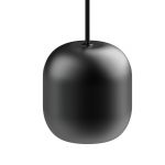 Lucande pendellampe Narion, lineær, svart, 5-lampe