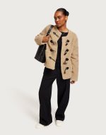 Only - Beige - Onlmandyteddy Duffel Jacket Otw