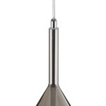 Pendellampe lilla, røykgrå, 1-lampe, glass