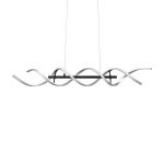 Sequence LED pendellampe, dimbar, CCT, aluminium