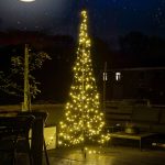 Fairybell-juletre med stolpe, 320 lysdioder 300cm