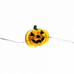 Lindby LED lyskaster Titciana, gresskar, Halloween, 320 cm