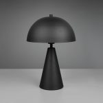 Alfie bordlampe, matt svart, metall, E27