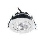 Arcchio LED-downlight Jyra, hvit, 2700K