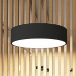 Arcchio LED-hengelampe Noabelle, svart, 40 cm, metall