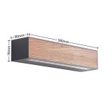 Arcchio Miraz utend⌀rs LED-vegglampe, treutseende