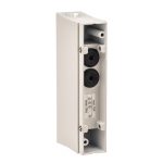 Arcchio utend⌀rs LED-vegglampe Brinja, hvit, metall, IP65