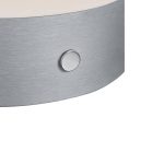 BANKAMP Button LED-bordlampe h⌀yde 11cm alu