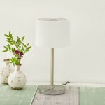 BANKAMP Grazia LED-bordlampe, alu/hvit