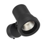 Bega LED-spotlight 84951 K3, av/på, grafitt, st⌀pt aluminium