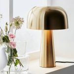 Blanca bordlampe, bronse