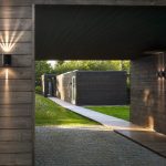 Canto 2 Seaside LED utend⌀rs vegglampe, svart, aluminium, 10 cm