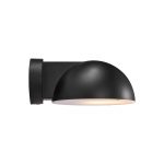 Clarso utend⌀rs vegglampe, plast, svart