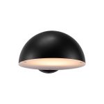 Clarso utend⌀rs vegglampe, plast, svart