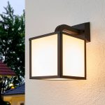 Cubango LED utend⌀rs vegglampe, en kubeformet skjerm