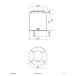 EVN Scopum LED-bakkespot rund x2