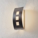 Eksklusiv Toma utend⌀rs vegglampe uten sensor