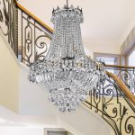 Krystallysekrone Versailles krom 55 cm