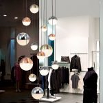 LED-hengelampe Sphere flerfarget 14 lyskilder, app