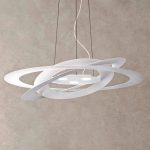 LED-pendel Afelio hvit
