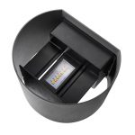 LED utend⌀rs vegglampe Milda, antrasitt, opp/ned, aluminium