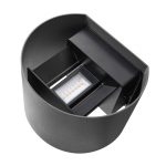 LED utend⌀rs vegglampe Milda, antrasitt, opp/ned, aluminium