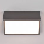 LED utend⌀rs vegglampe Nestos, bevegelsessensor, IP54