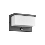 LED utend⌀rs vegglampe Nestos, bevegelsessensor, IP54