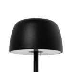 Lindby LED-bordlampe Arietty, svart, aluminium, 27 cm, IP54