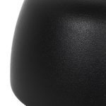Lindby LED-bordlampe Arietty, svart, aluminium, 27 cm, IP54