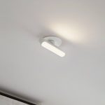 Lindby LED-innfellingslampe Eldrin, hvit, lyslist, 13,1 cm