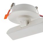 Lindby LED-innfellingslampe Eldrin, hvit, lyslist, 13,1 cm