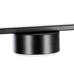 Lindby pendellampe Kaylou, 5 lyskilder, svart, aluminium