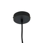Lindby utend⌀rs pendellampe Alea, hvit, plast, ⌀ 38 cm