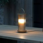 Linton bordlampe for utend⌀rs bruk, messing