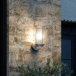 Linton utend⌀rs vegglampe, galvanisert