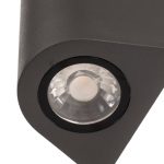 Lucande Adamali utend⌀rs LED-vegglampe, 14 cm